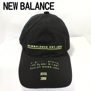 ニューバランス(New Balance)のNEW BALANCE キャップ ブラック【0253】(ウエア)