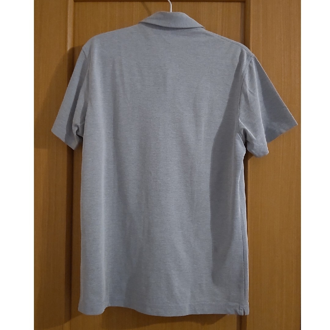 UNIQLO(ユニクロ)のユニクロ　メンズ　ボタンダウンポロシャツ　グレー　M メンズのトップス(シャツ)の商品写真
