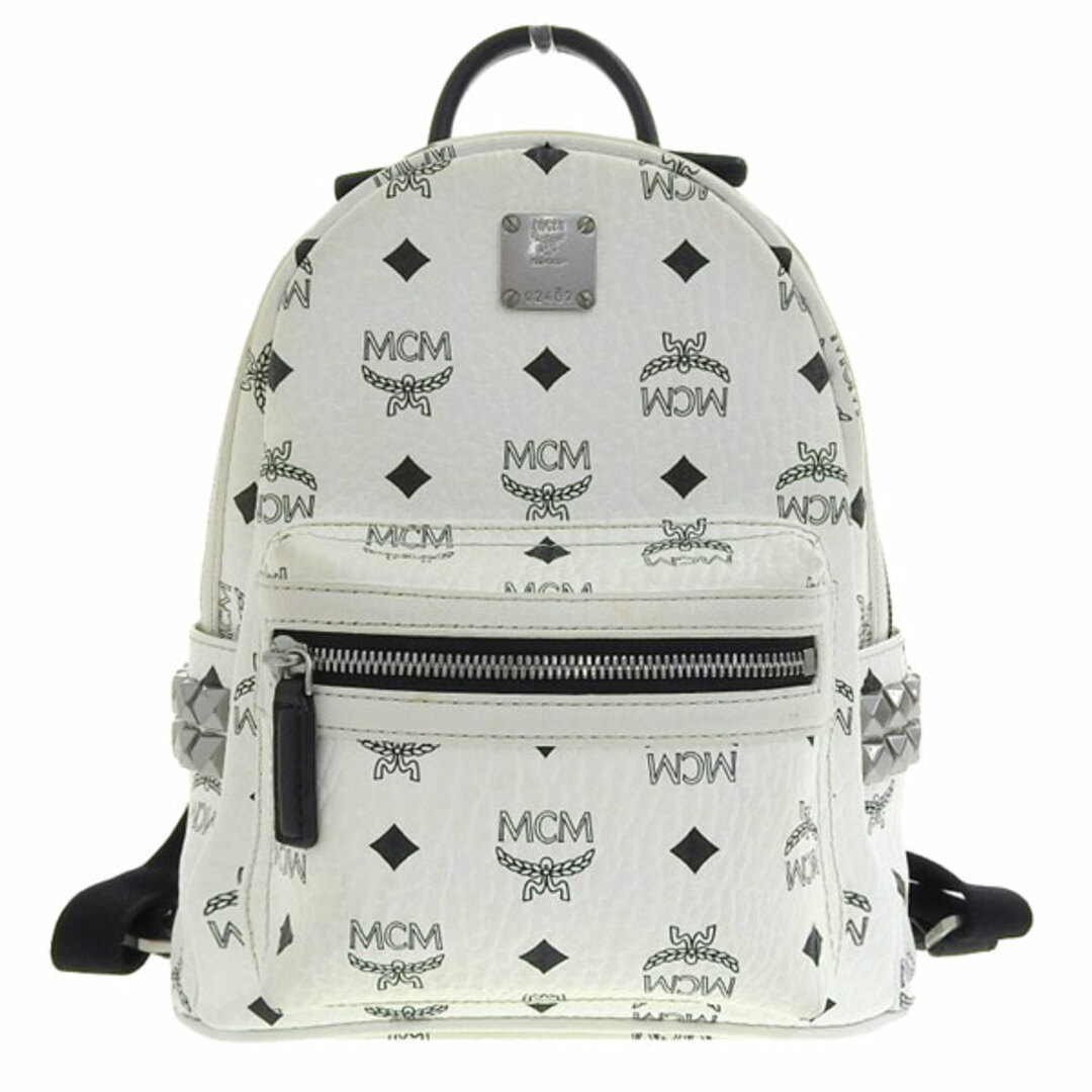 MCM white バック