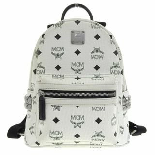 H04209 未使用品 MCM ヴィセトス バックパック ホワイト