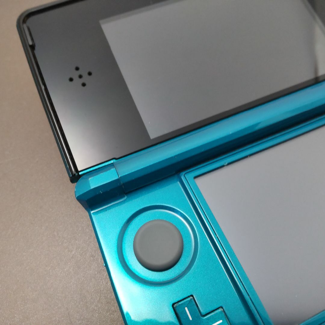 安心の整備済み！◆任天堂3DS 本体◆アクアブルー◆04 4