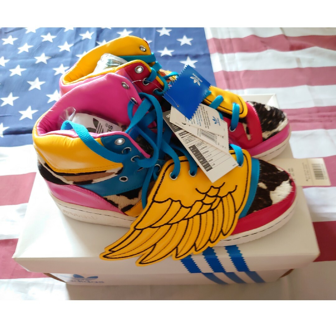 adidas(アディダス)のaki様専用★28★adidas OBYO JEREMY SCOTT WINGS メンズの靴/シューズ(スニーカー)の商品写真