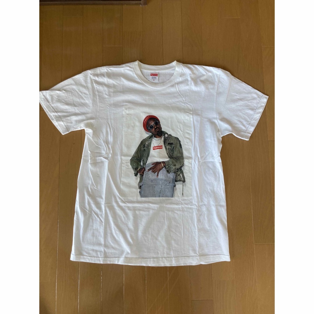 サイズS◆supreme Andre 3000 tee Black フォトT