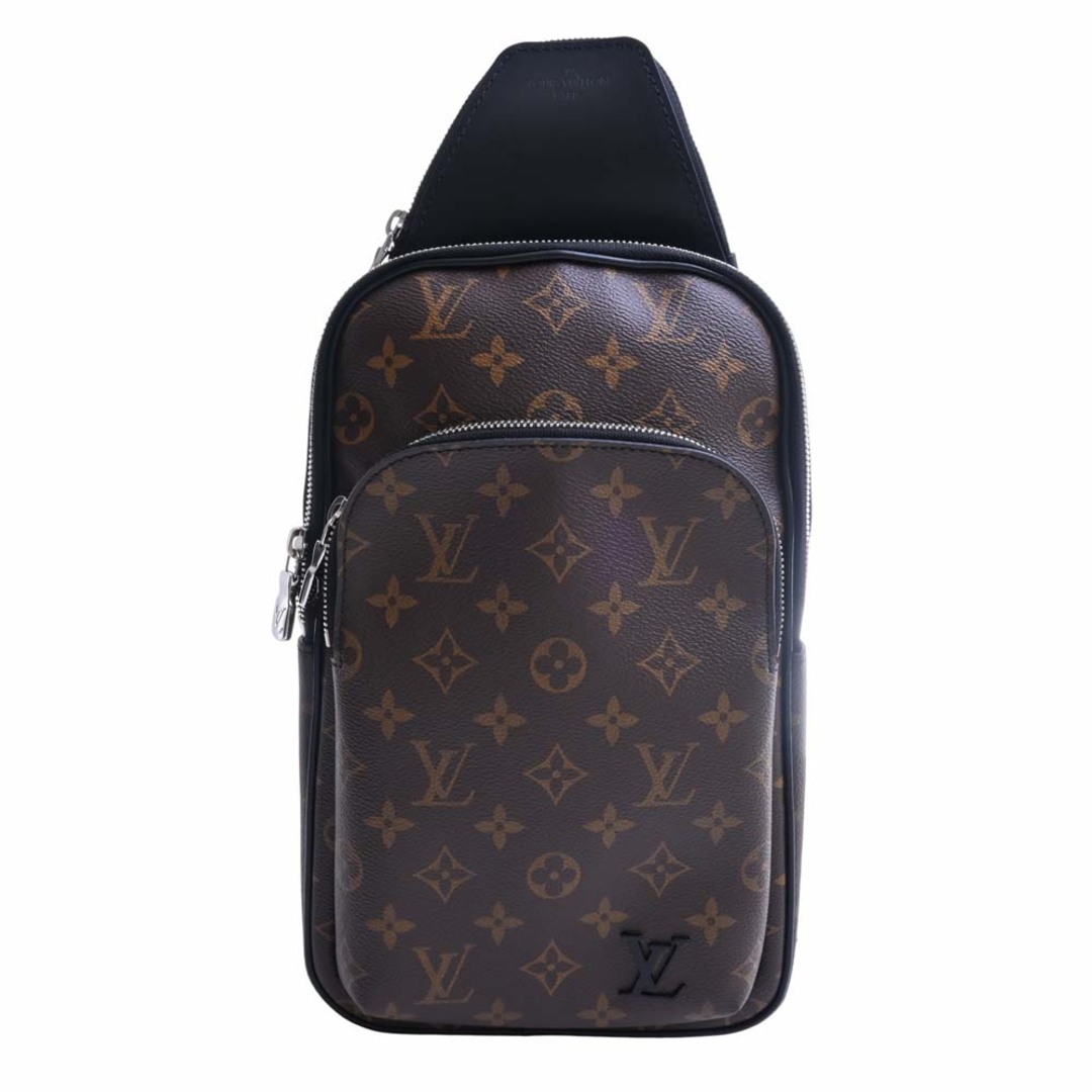 LOUIS VUITTON ルイヴィトン モノグラム マカサー アヴェニュー スリングバッグ ボディバッグ M46327 ブラウン/ブラック by