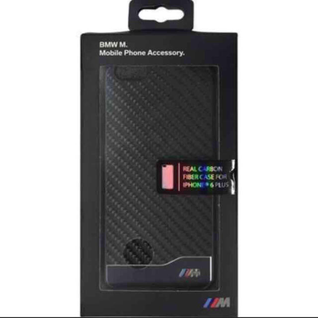 BMW(ビーエムダブリュー)のBMW ビーエムダブリュー iPhone 6Plus用ケース ブラック カーボン スマホ/家電/カメラのスマホアクセサリー(iPhoneケース)の商品写真