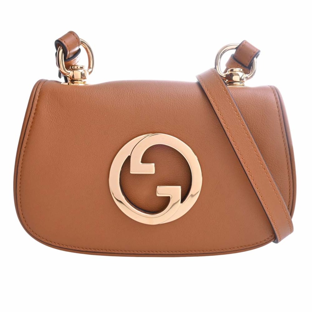 【中古】Gucci グッチ インターロッキングG レザー ブロンディ ミニバッグ ショルダーバッグ 698643 ブラウン by | フリマアプリ ラクマ