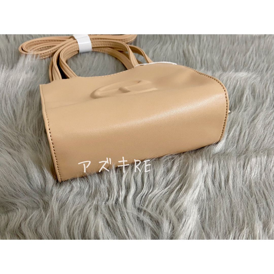 テルファー Telfar マイクロミニ ショッピングバッグ ベージュ