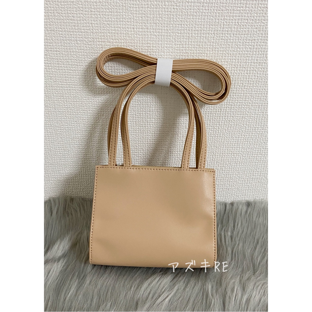 テルファー Telfar マイクロミニ ショッピングバッグ ベージュ