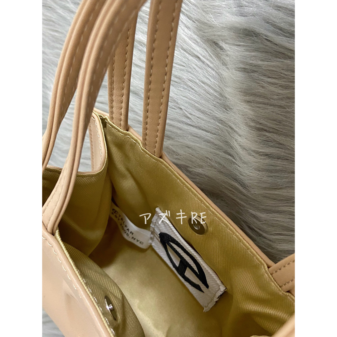 テルファー Telfar マイクロミニ ショッピングバッグ ベージュ