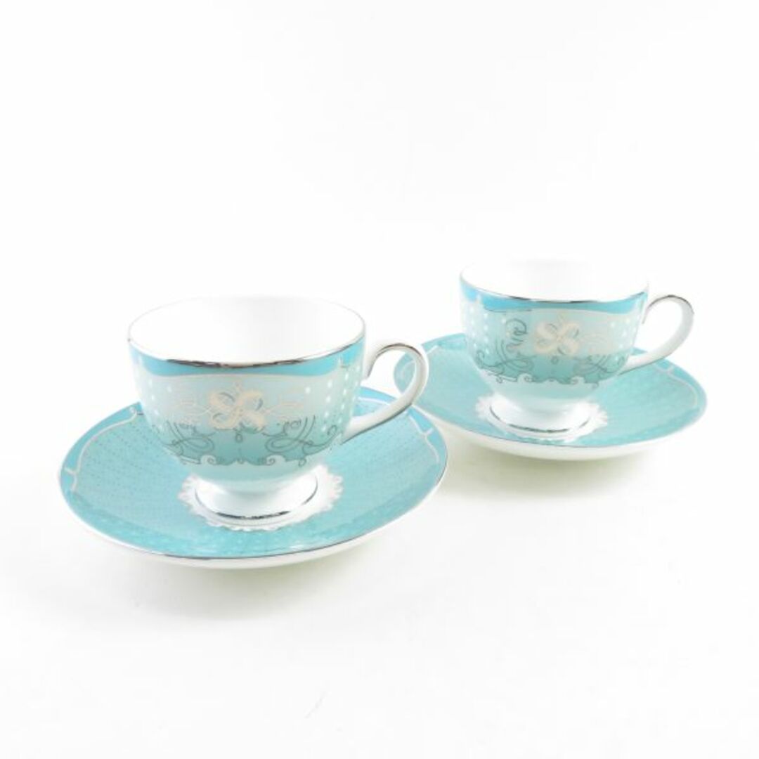 美品 WEDGWOOD ウェッジウッド プシュケ ティーカップ＆ソーサー 2客 ペア リー SC7412R | フリマアプリ ラクマ