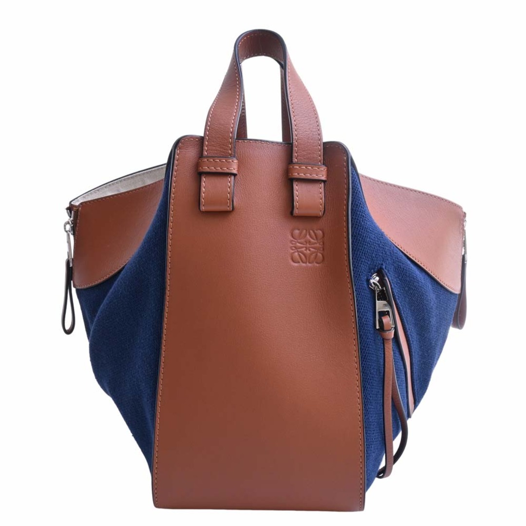 LOEWE ロエベ レザー キャンバス ハンモック スモール 2WAY