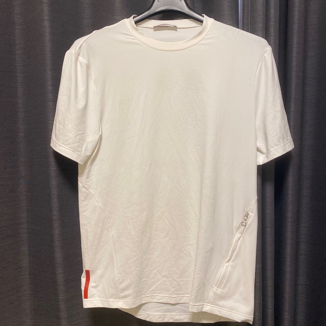 正規 PRADA SPORTS プラダ スポーツ Tシャツ ホワイト 白