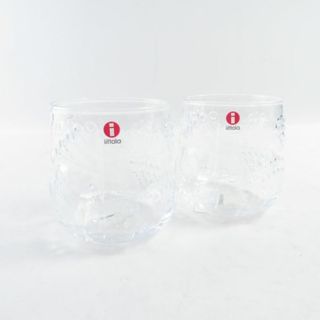 イッタラ(iittala)の未使用 iittala イッタラ フルッタ タンブラー 2点 クリア ペア 250ml グラス コップ SC7507B4 (タンブラー)