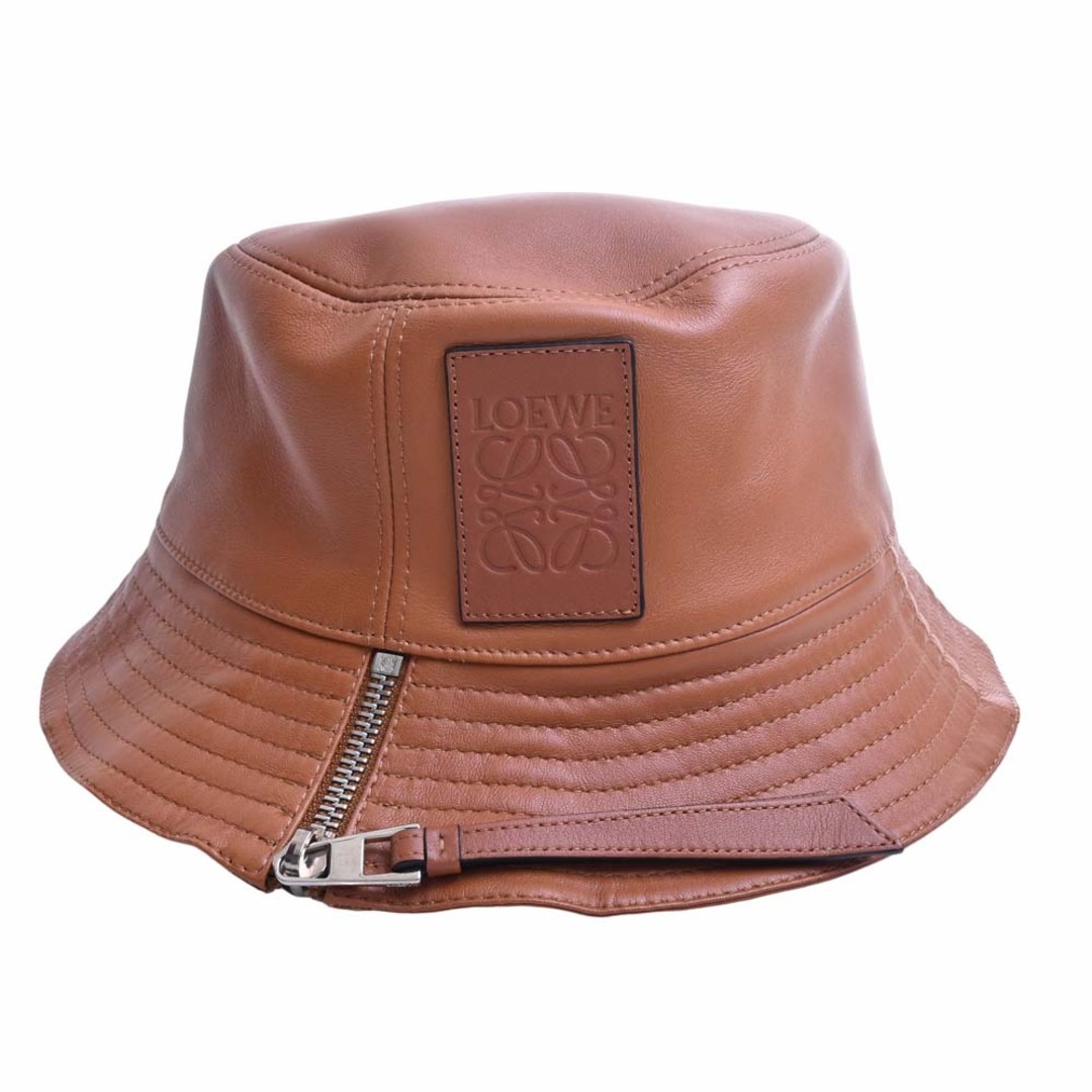 LOEWE - 【中古】LOEWE ロエベ レザー フィッシャーマンハット