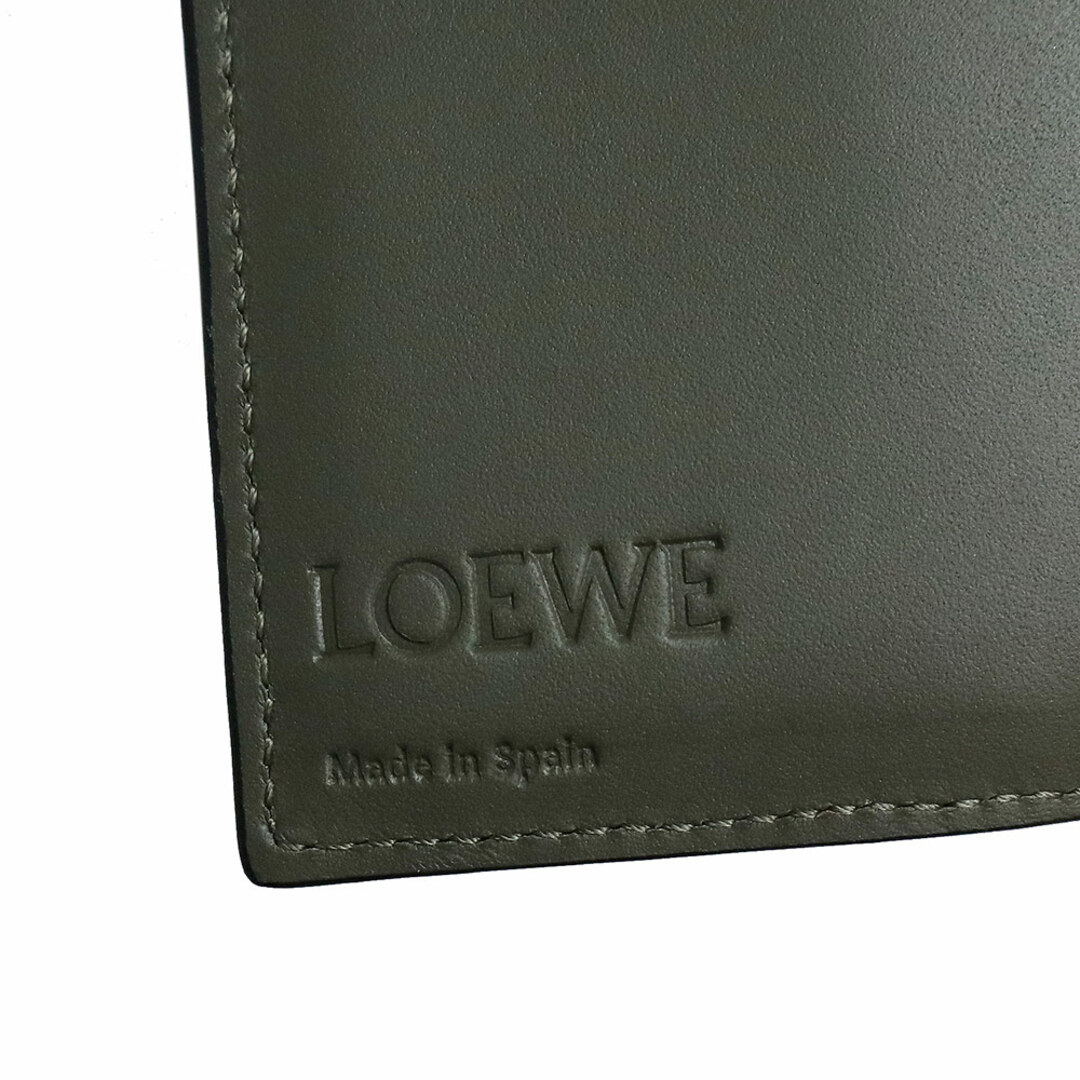 新品未使用 Loewe ロエベ 3つ折り財布 薄い緑色