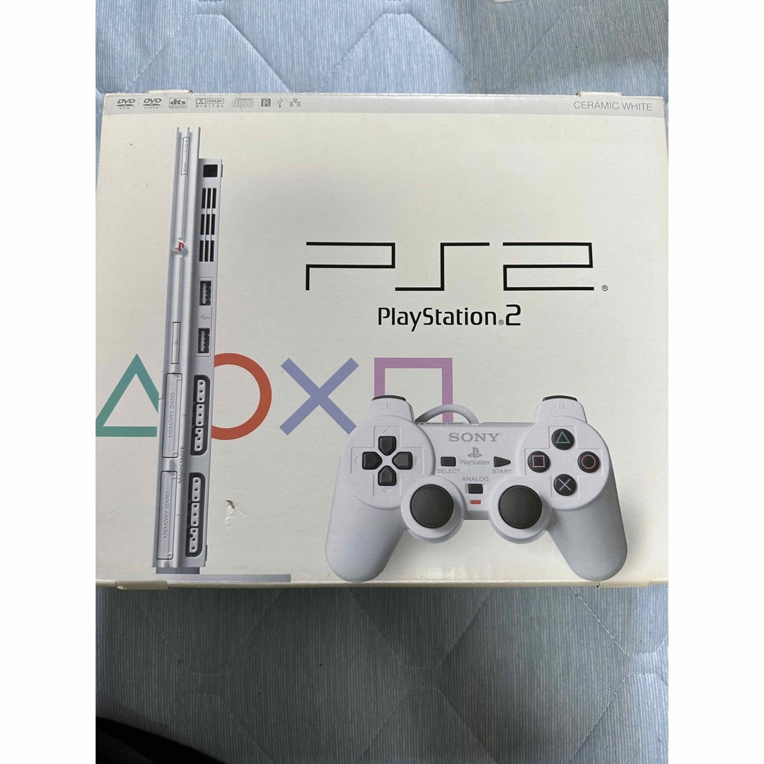 PlayStation2 - PS2 SCPH-77000 セラミックホワイトの通販 by Yu-ki's ...