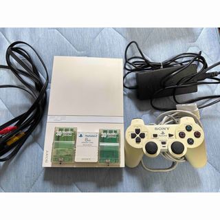 プレイステーション2(PlayStation2)のPS2 SCPH-77000  セラミックホワイト(家庭用ゲーム機本体)