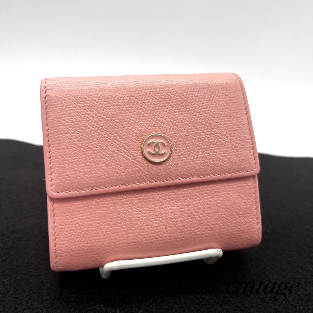 ainaファッションCOCO CHANEL 二つ折り財布 アイコンライン ココマーク ainaファッションCOCO CHANEL 二つ折り財布 アイコンライン ココマーク
