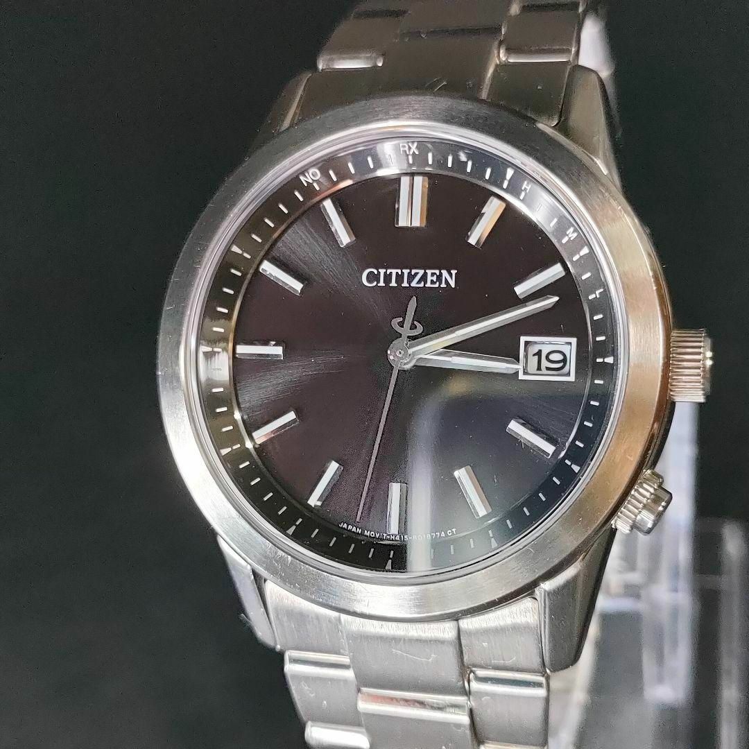 極美品【稼働品】CITIZEN シチズンコレクション H415ブラック ソーラー