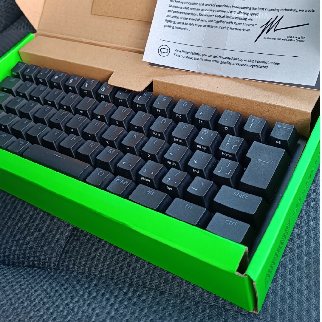 Razer(レイザー)のRazer  Huntsman Mini BLACK スマホ/家電/カメラのPC/タブレット(PC周辺機器)の商品写真