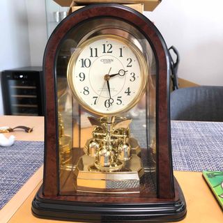 【未使用品】アンティーク風置き時計 シチズン