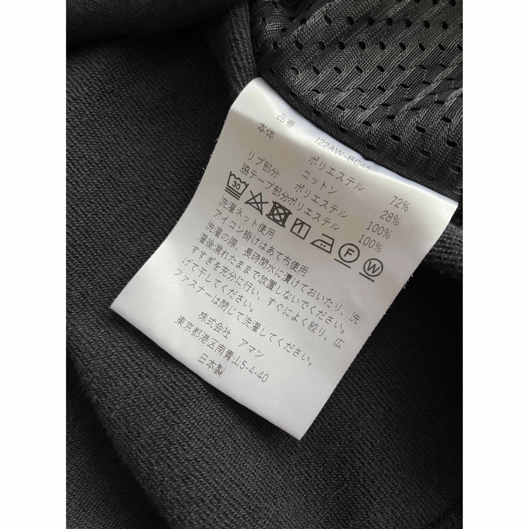 INSCRIRE - INSCRIRE アンスクリア トラックジャケット 黒 roku INSCRIRE - INSCRIRE アンスクリア トラックジャケット 黒 roku