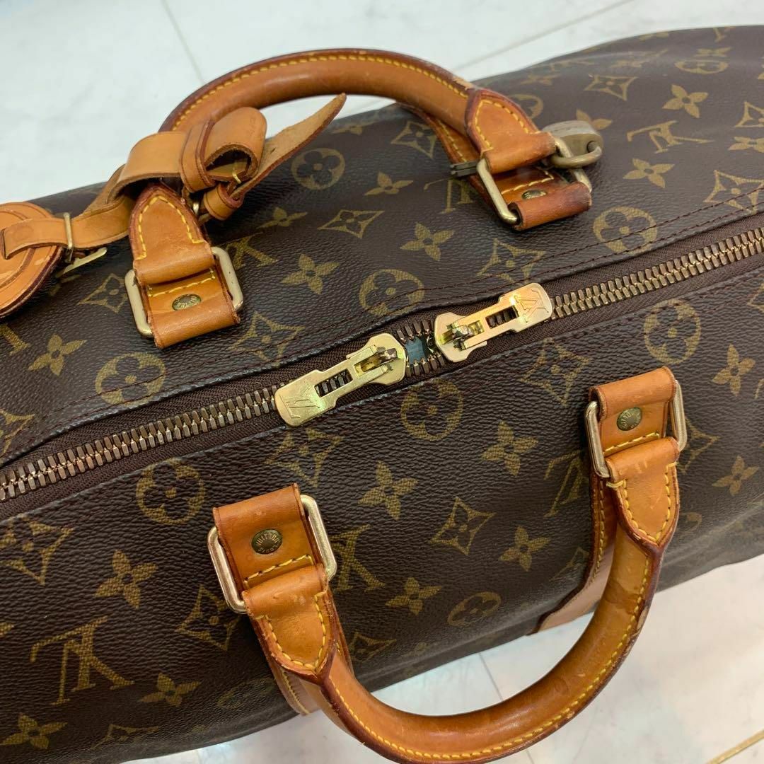 LOUIS VUITTON ルイヴィトントラベルバックモノグラムキーポル 45