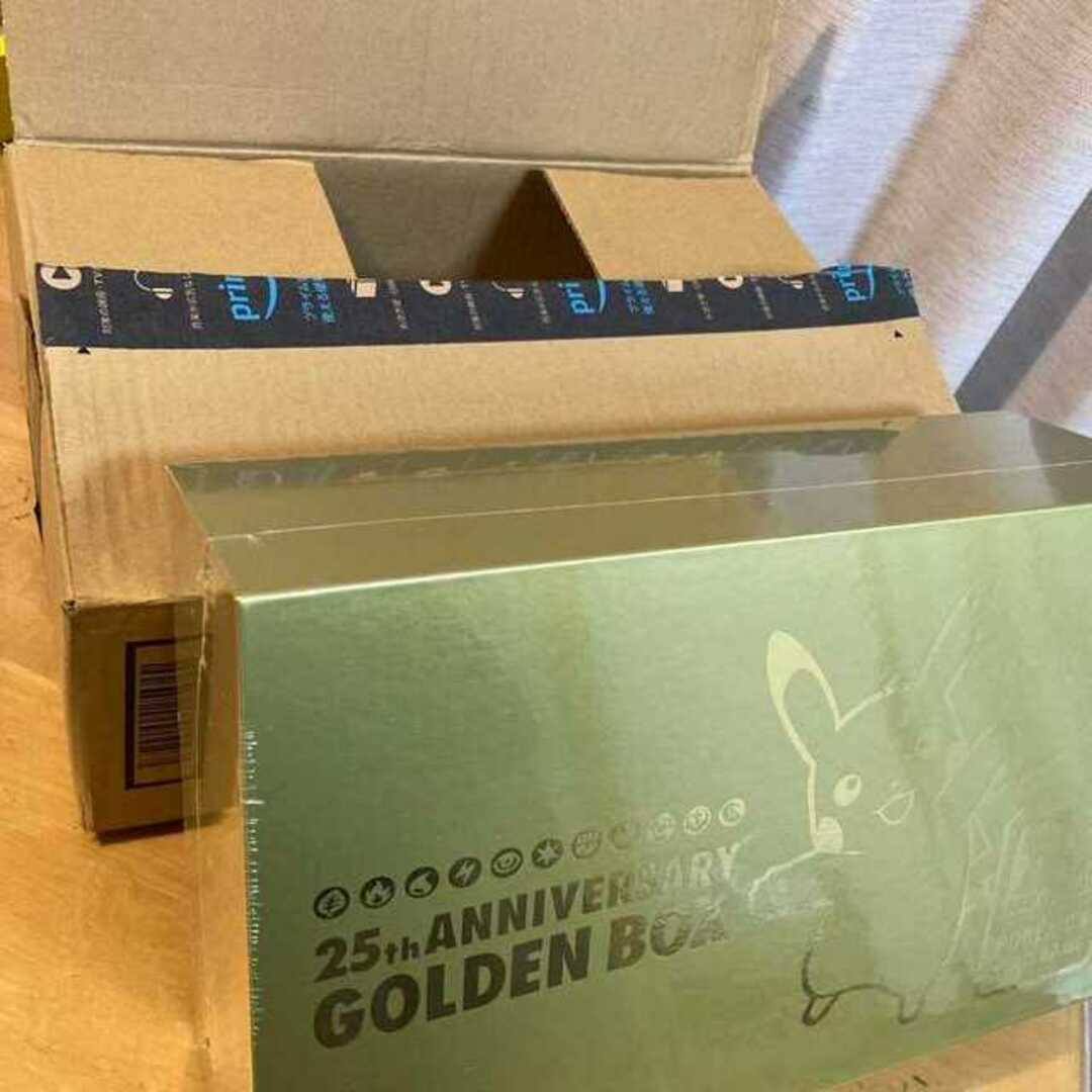 23普通Amazon産ポケモンカード25thANNIVERSARY GOLDEN BOX