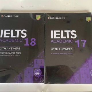 IELTS 17,18 academic including CD-ROM(語学/参考書)