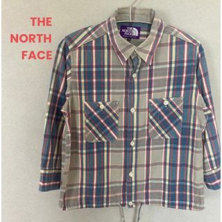 ザノースフェイス(THE NORTH FACE)のTHE NORTH FACE ザ ノースフェイス 七分袖シャツブラウス 日本製(シャツ/ブラウス(長袖/七分))