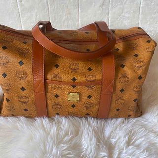 MCM レザー ボストンバッグ キャメル レア物!-eastgate.mk