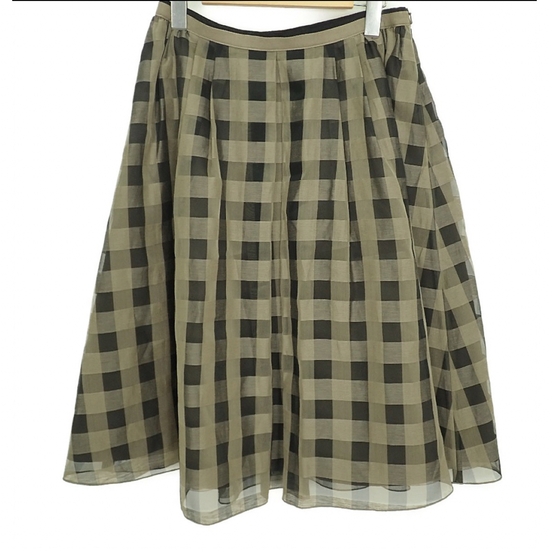 レディースFOXEY☆SKIRT “DIONE “チェック柄スカート38 Rene