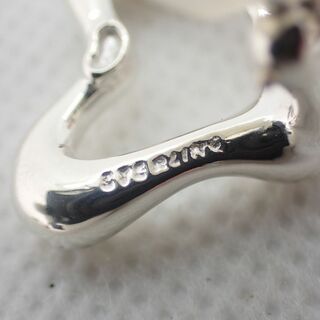 Tiffany & Co. - ティファニー 925 オープンハート イヤリング[g115-86