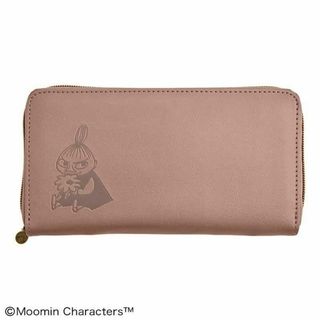 ムーミン(MOOMIN)の【新品未使用】MOOMIN たっぷり入る長財布 PINK BEIGE(財布)