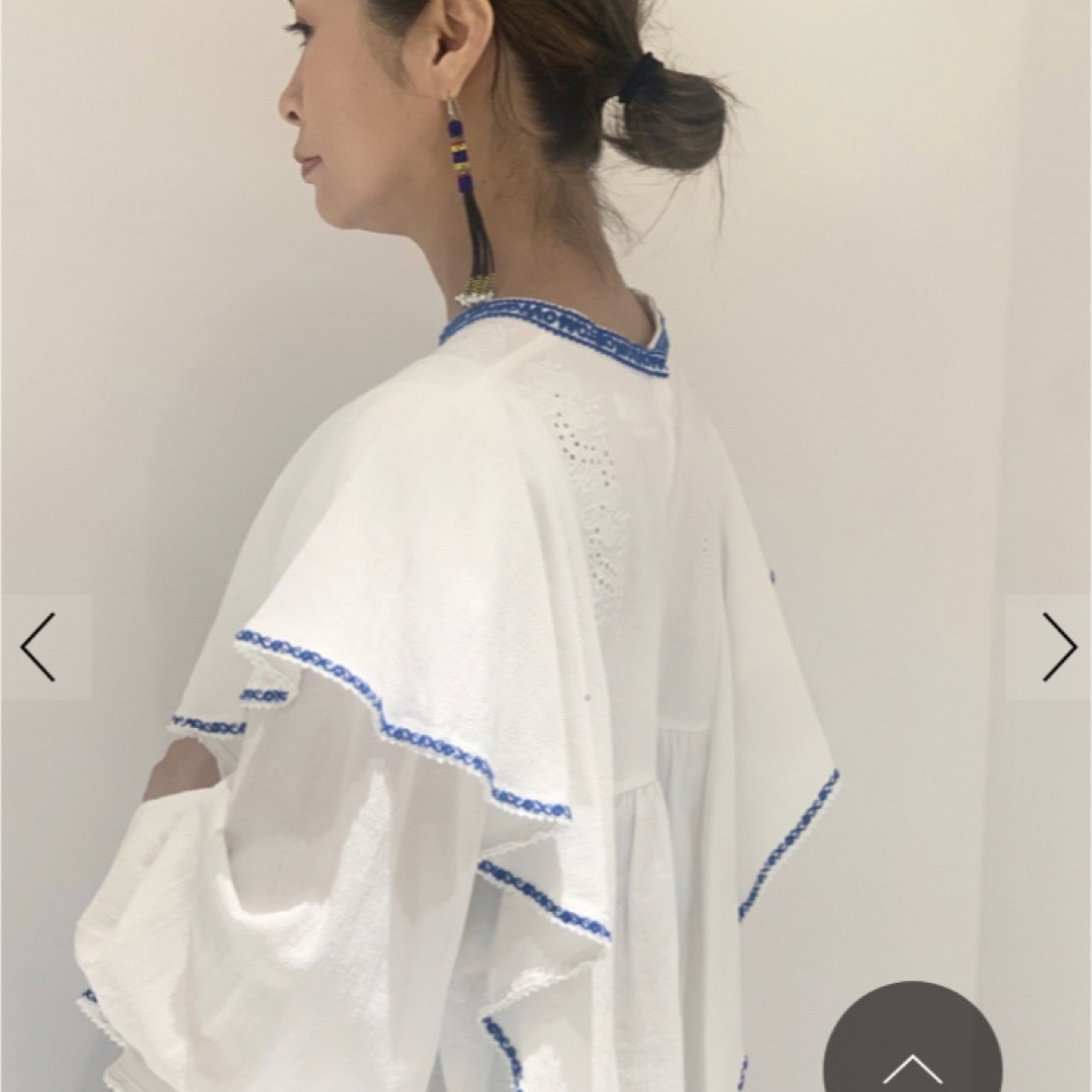 イザベルマラン ビーズ フリンジデザインピアス トゥモー イザベルマラン ビーズ フリンジデザインピアス トゥモー