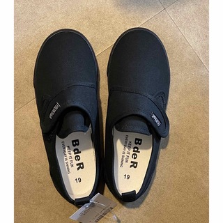 ビーデアール(B de R)のBdeR ビーデアール　黒　靴　19cm 19センチ(サンダル)
