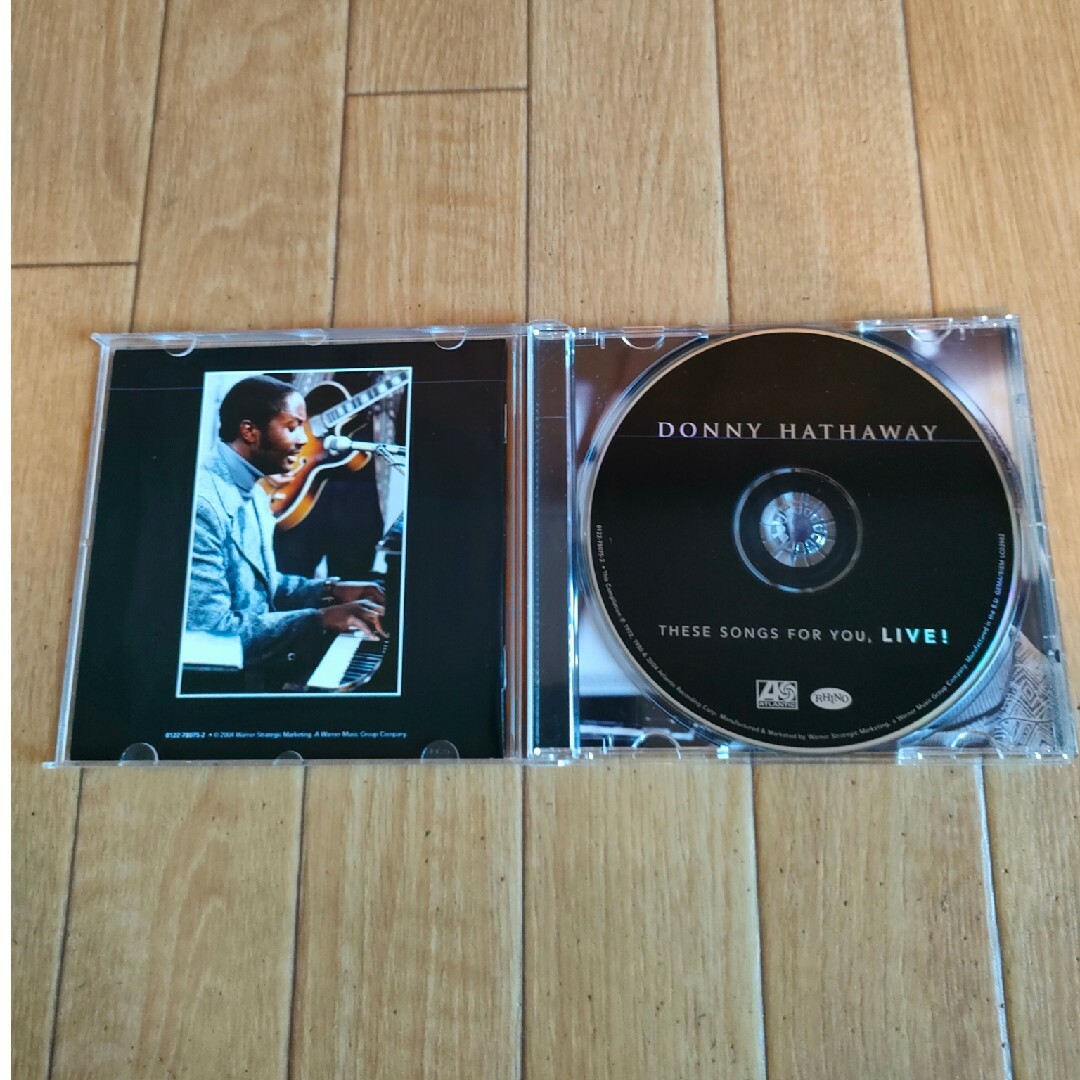 ドイツ盤 ダニー・ハサウェイ ライヴ ベスト ソングス・フォー・ユー ライブ エンタメ/ホビーのCD(R&B/ソウル)の商品写真