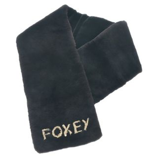 フォクシー(FOXEY)のFOXEY フォクシー マフラー - こげ茶 【古着】【中古】(マフラー/ショール)