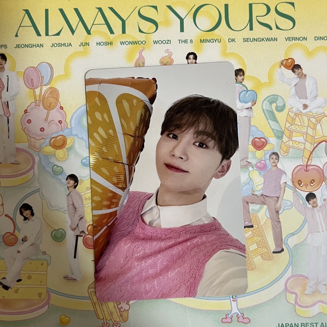 SEVENTEEN(セブンティーン)のスングァン　トレカ　Alwaysyours エンタメ/ホビーのCD(K-POP/アジア)の商品写真