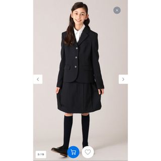 組曲ブレザー&スカートセット ジャケット スーツ 制服(ファミリア