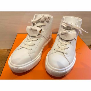 エルメス(Hermes)の週末限定セール　美品　大人気　エルメス　ハイカットスニーカー　ケリーバックル(スニーカー)