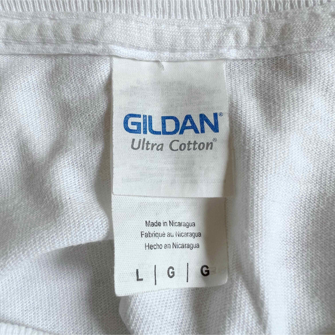 希少サイズL☆GILDAN ギルダン 90s エッシャーTシャツ だまし絵T - T