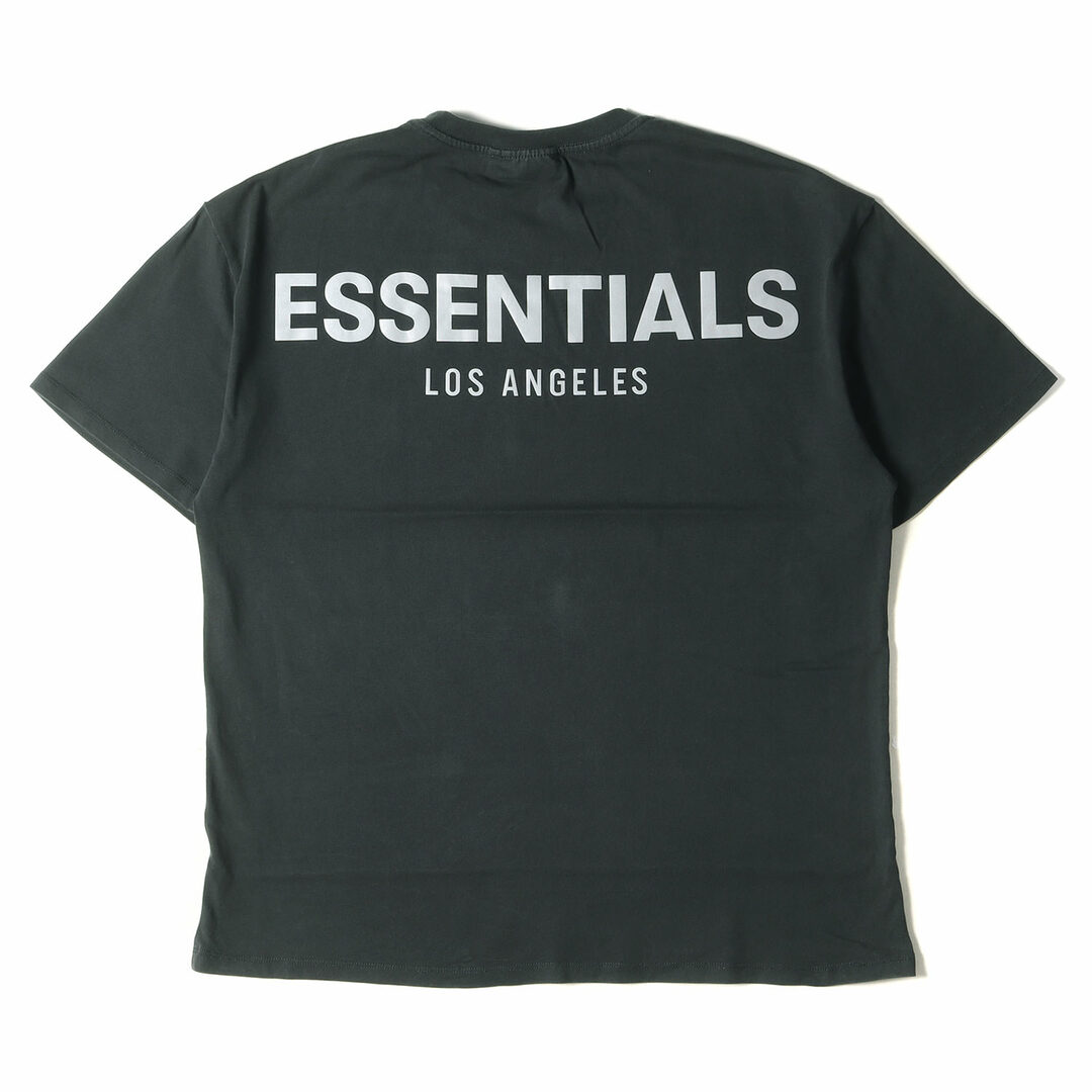 初期サイズL！ESSENTIALS Boxy Logo T-Shirtブラック