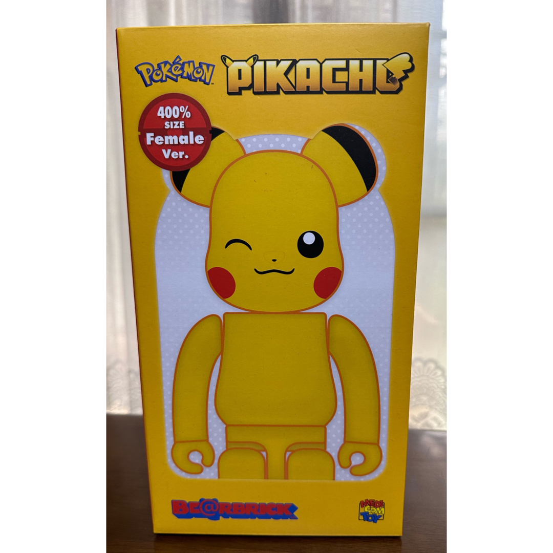 BE@RBRICK - BE@RBRICK ピカチュウ Female Ver. 400%の通販 by はるき