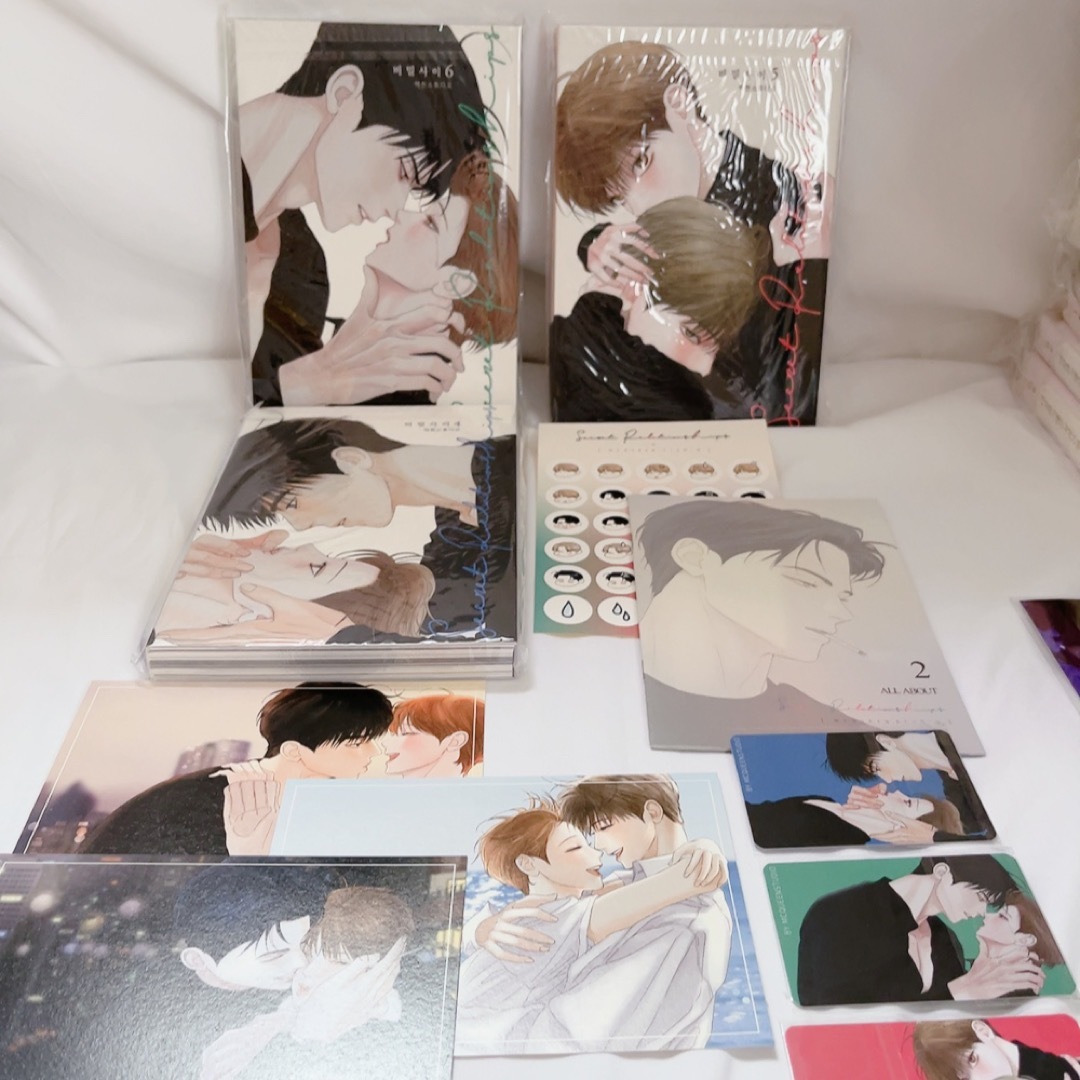 秘密の間柄 韓国版 漫画 シーズン2 4〜6巻 韓国BL-