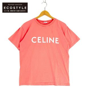 セリーヌ(celine)のセリーヌ ピンク 2X681671Q ロゴ クルーネック Tシャツ XS(その他)