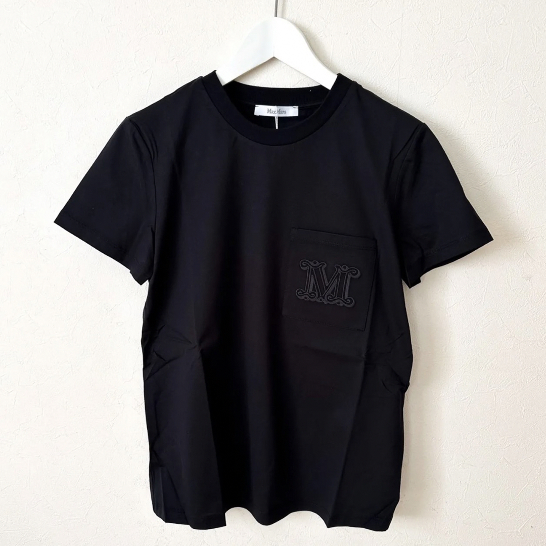 MAXMARA コットンTシャツ　ロゴTシャツ　新品未使用