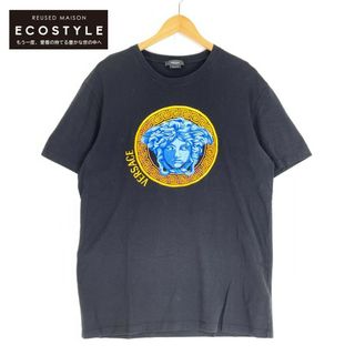 ヴェルサーチ(VERSACE)のヴェルサーチ A88653 MEDUSA AMPLIFIED EMBROIDERED メデューサ Tシャツ XL(その他)