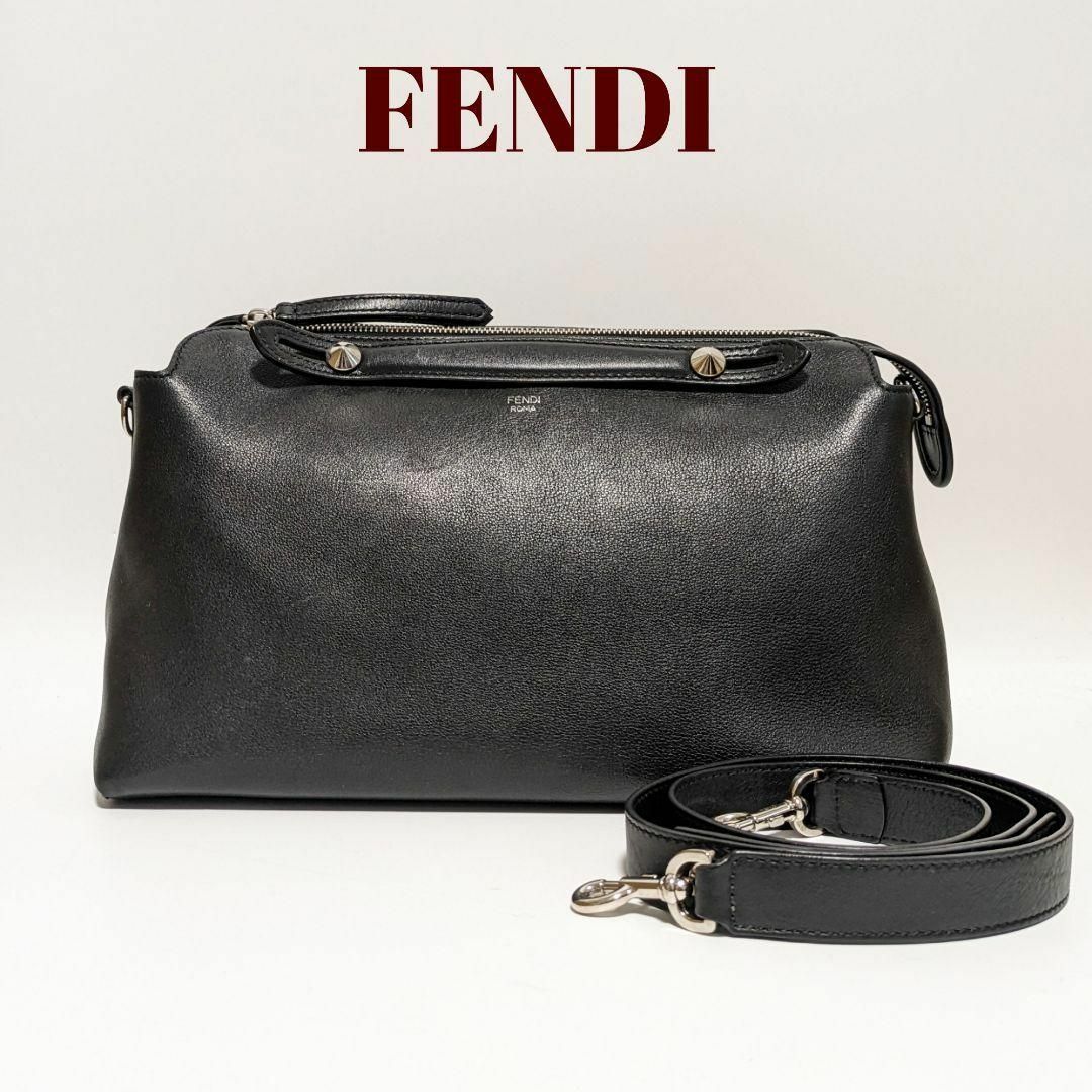 極美品】FENDIフェンディ バイザウェイ ミディアム ブラック 2way-