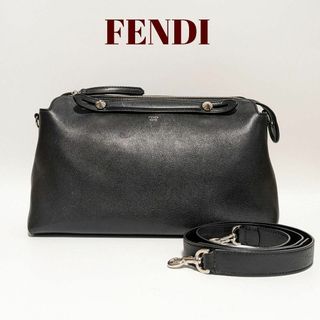 フェンディ(FENDI)の【極美品】FENDIフェンディ　バイザウェイ　ミディアム　ブラック　2way(ショルダーバッグ)